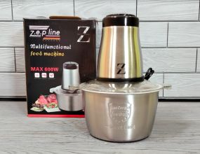Кухонный измельчитель с металической чашей ZEPLINE