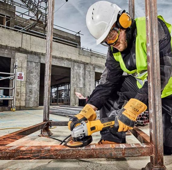 Шліфмашина кутова - болгарка мережева DeWalt DWE4357 | Зображення 2