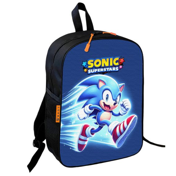 Школьный рюкзак детский Супер Соник + Сумка для обуви спортивной формы рюкзак-мешок для мальчика (01835) | Зображення 4