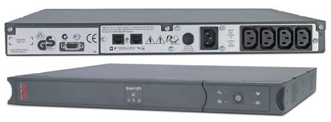 ИБП APC Smart-UPS SC 450VA Rack/Tower (SC450RMI1U)