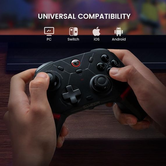 Геймпад GameSir Cyclone 2 – 1000Hz ,PC/Switch/Android/iOS, PC З док станцією (Black) | Зображення 3