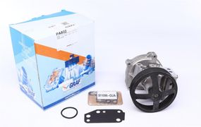 Помпа воды Ford Transit VII VIII 2.4DI TDCi TDE 00-14 R B  8 лоп.  7 кан.  с корпусом  PA832