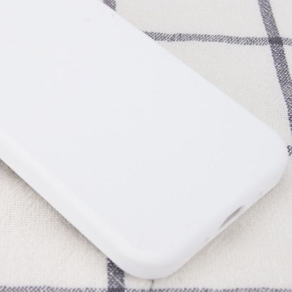 Чехол Silicone Case Full Protective (AA) NO LOGO для Apple iPhone 15 (6.1") Белый / White | Зображення 1