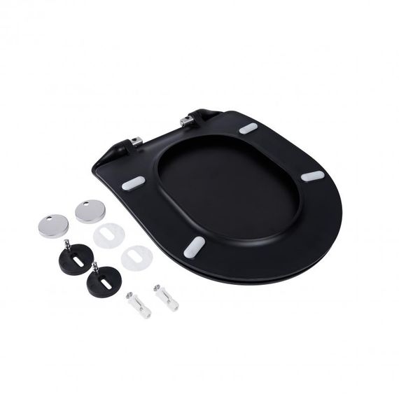 Сидіння для унітазу Qtap (Robin, Scorpio) з мікроліфтом Slim QT99U184UF450MB | Зображення 2