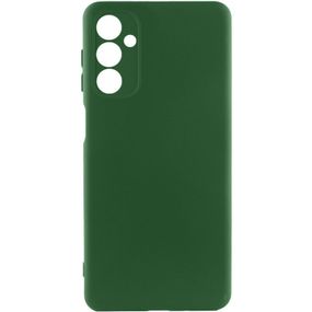 Чехол Silicone Cover Lakshmi Full Camera (A) для Samsung Galaxy M54 5G Зеленый / Dark green