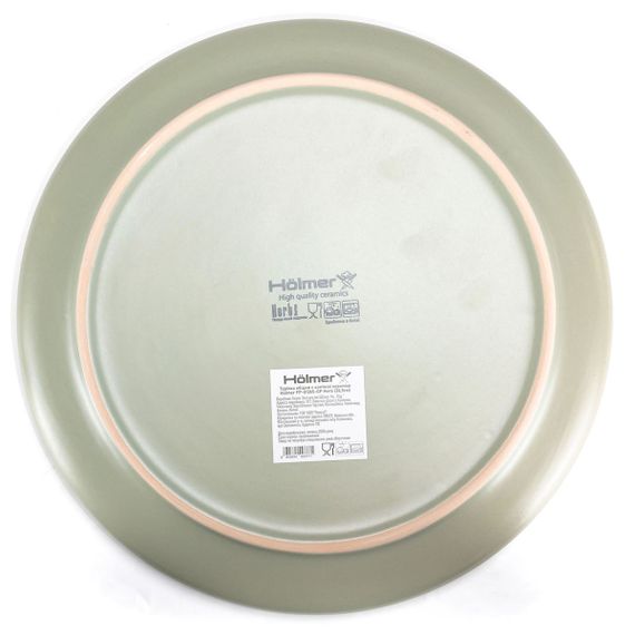 Тарілка обідня Holmer Herb FP-01265-GP 26 см оливкова | Зображення 6