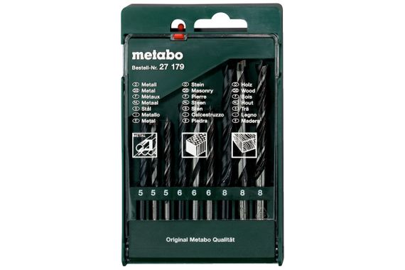 Набір свердел Metabo комбінований 627179000