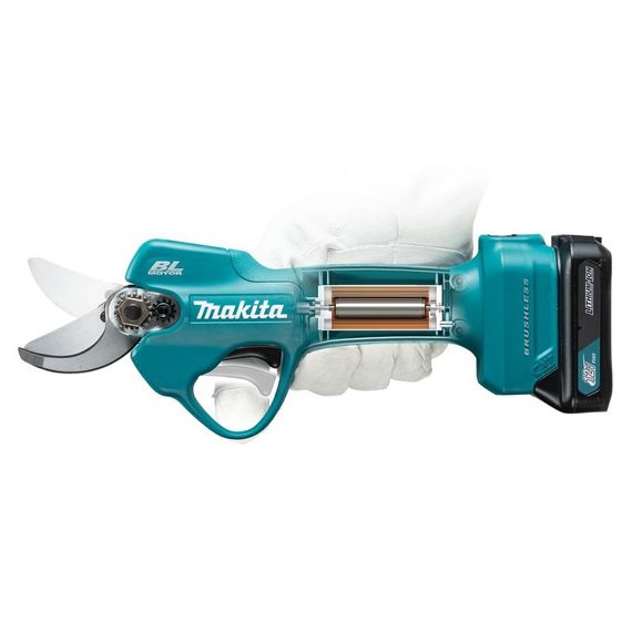 Секатор акумуляторний Makita UP100DZ (25 мм, 185 Н, CXT, BL, XPT, 0.7 кг, без акумуляторів та зарядного пристрою) | Зображення 6