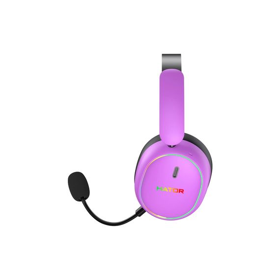 Навушники Hator Phoenix 2 Wireless Hi-Res SyncHUB Cyber Violet (ESH42) | Зображення 2