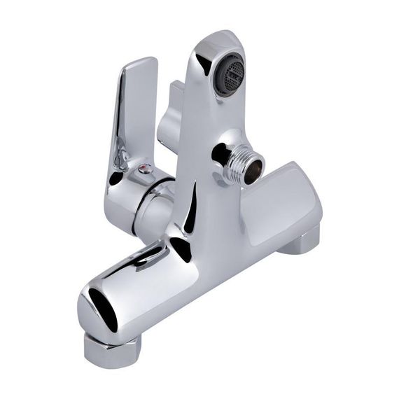 Смеситель для ванны Qtap Leo New (c душевым гарнитуром) QTLEO259CRM45563 Chrome | Зображення 2