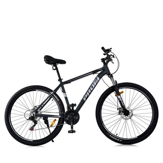 Велосипед MTB2903-5, 29 дюймов, алюм.рама 19 Shimano 21SP серо-черный | Зображення 1