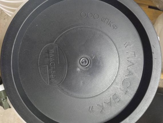 Пищевая бочка 48л  белая  широкая горловина для молока и воды | Зображення 2