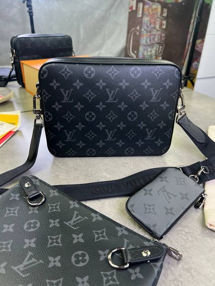 Месенджер Louis Vuitton Trio Monogram c827 | Зображення 2