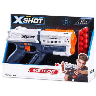 Іграшкова зброя Zuru X-Shot Швидкострільний бластер EXCEL NEW CHAOS Meteor (12 кульок) (36282R) | Зображення 3