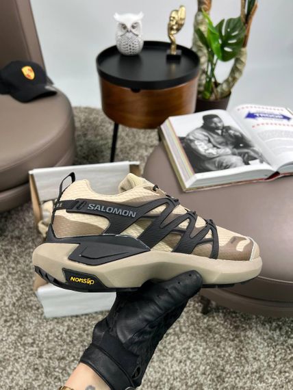 Мужские кроссовки  Salomon XT Pu_Re Advanced Beige Black , Вьетнам 45 28.5-29 см | Зображення 7