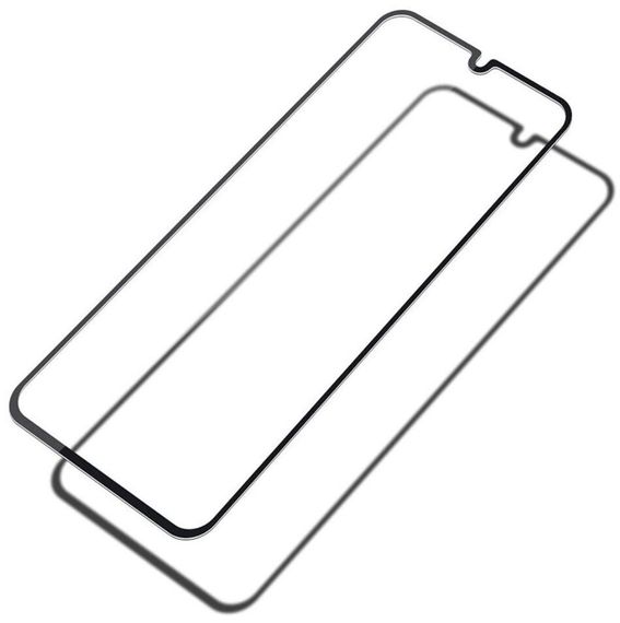 Захисне скло Full Glue для телефону Xiaomi Redmi 13C / Poco C65 - Black | Зображення 2