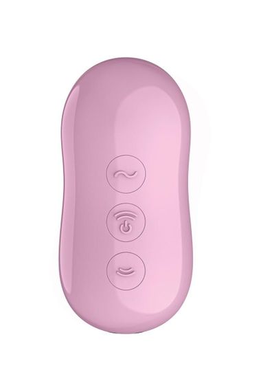 Вакуумний стимулятор із вібрацією Satisfyer Cotton Candy, Фіолетовий | Зображення 4