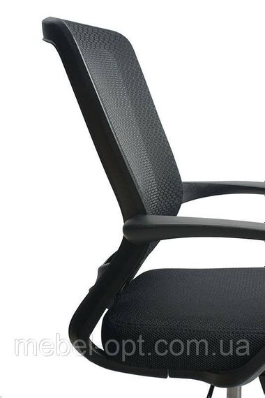 Крісло офісне Marin black, з механізмом Tilt, спинка — сітка, сидіння PP — поліпропілен | Зображення 6