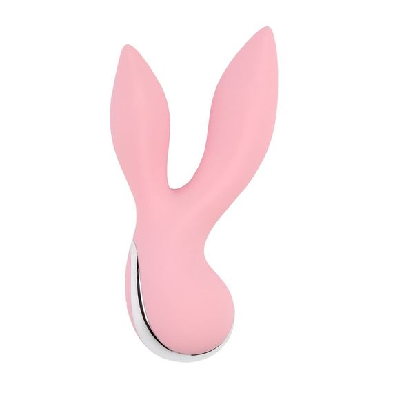 Вібратор з 2 відростками Chisa Aphrovibe Light Pink Oh My Rabbit | Зображення 1