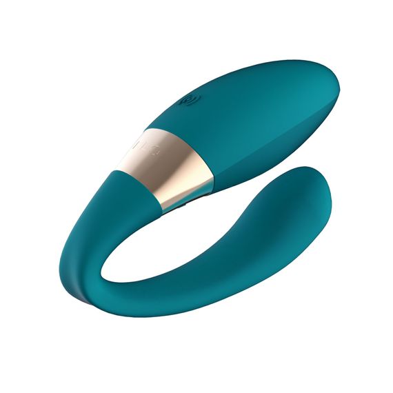 Вибратор для пар LELO Tiani Duo Ocean Blue, 2 мотора, пульт ДУ | Зображення 1