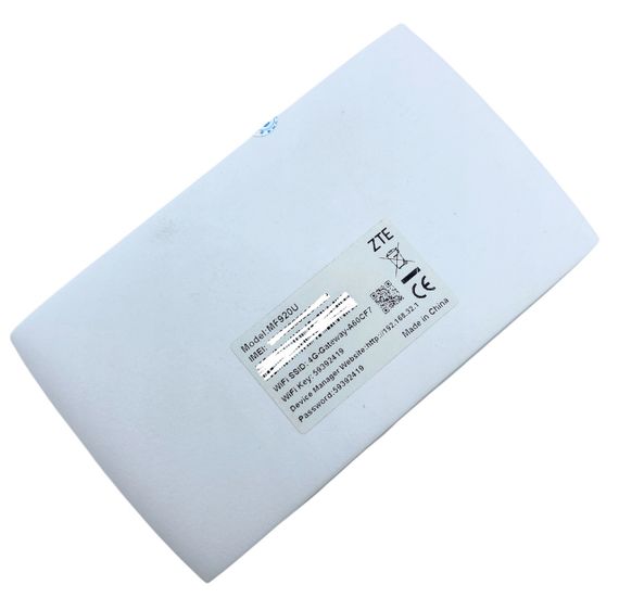 Роутер модем 4G ZTE MF 920 U LTE WIFI вайфай 150 Мбіт сім карта два виходи під антену С + 2 антени * 5 дбі | Зображення 3