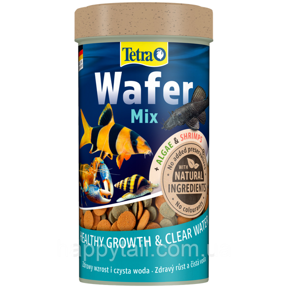 Корм Tetra Wafer Mix 250 мл (119 г) — Таблетки для сомиків та ракоподібних