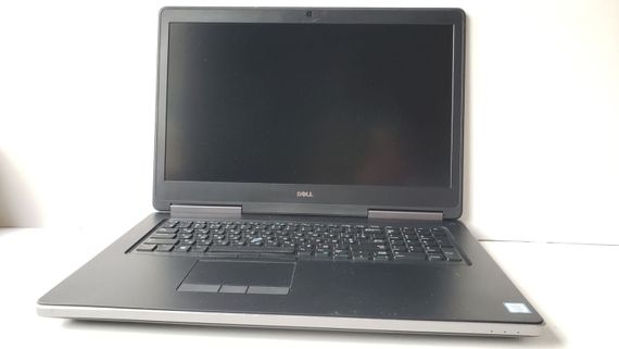 Мобільна робоча станція Dell Precision 7710 / 17.3" (3840x2160) IPS / Intel Xeon E3-1575M v5 (4 (8) ядра по 3.0 - 3.9 GHz) / 32 GB DDR4 / 256 GB SSD + 1000 GB HDD / nVidia Quadro M4000M, 4 GB GDDR5, 256-bit / WebCam б/в | Зображення 1