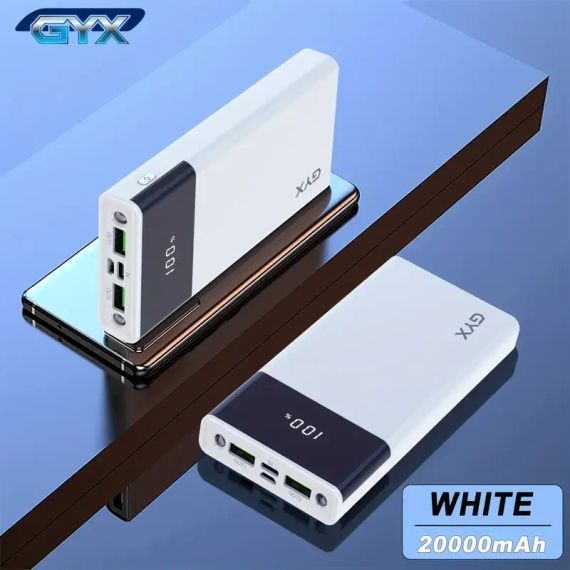 Power Bank с быстрой зарядкой, емкостью 20000mAh GYX 22.5W