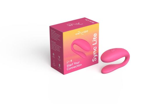 Смарт-вібратор для пар We-Vibe Sync Lite Pink, 10 віброрежимів, можна поєднувати з проникним сексом Sex Aura | Зображення 7
