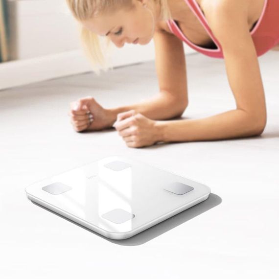 Ваги підлогові HOCO HI21 Smart body fat scale White | Зображення 7