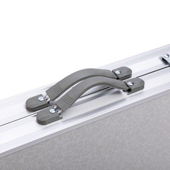 Розкладний стіл + 4 стільці кемпінговий набір для пікніка, риболовлі, відпочинку, туризму Білий JY-12061W | Зображення 3