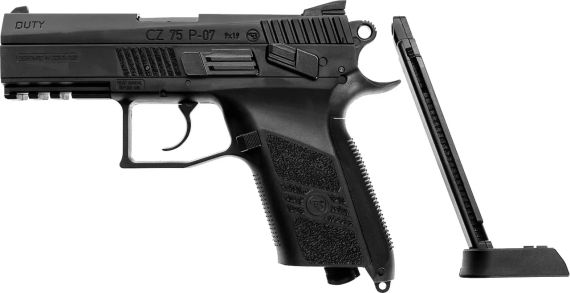 Пістолет страйкбольний ASG CZ75 P-07 Duty CO2. Blowback. кал. 6 мм | Зображення 7