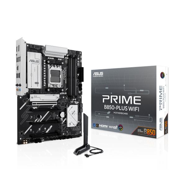 Материнcкая плата ASUS PRIME B850-PLUS WIFI sAM5 B850 4xDDR5 M.2 HDMI DP WiFi BT ATX 90MB1L80-M0EAY0 | Зображення 6