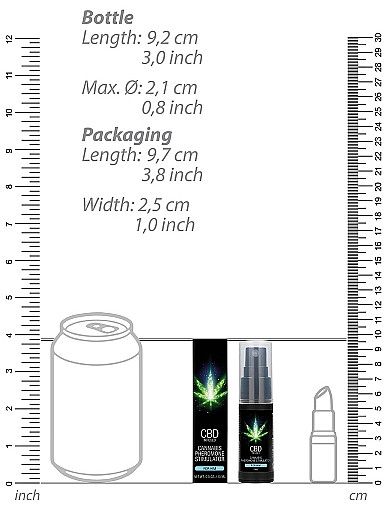 Духи з феромонами для чоловіків Shots-CBD Cannabis Pheromone Stimulator For him , 15 ml Sex Aura | Зображення 2