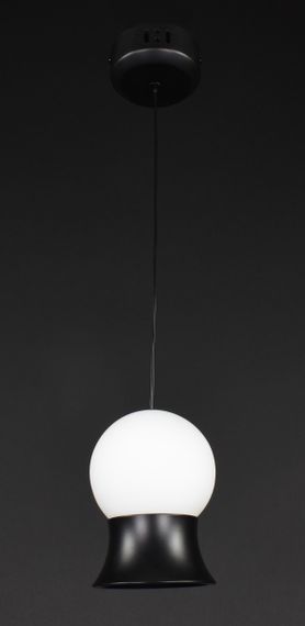 Люстра світлодіодна підвісна LED світильник для квартири на стелю лед 27613 Чорний 20-180х10х10 см.