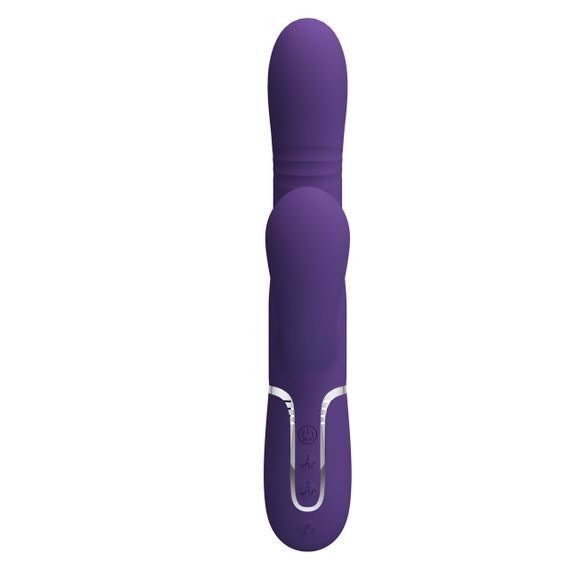 Вібромасажер із поступальним рухом серії Pretty Love - Mariana Twinkled Dark Purple 7 vibration functions 4 rolling functions, Sex | Зображення 3