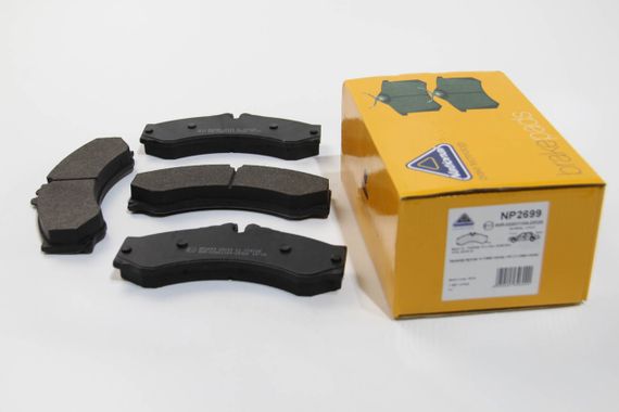 Гальмівні колодки Sprinter/LT 96-06 (спара)/Vario 2.9TD, NATIONAL (NP2699)