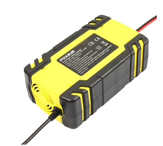 Зарядний пристрій для автомобільного акумулятора Foxsur 12V 8A (43220-F8a_568) | Зображення 6