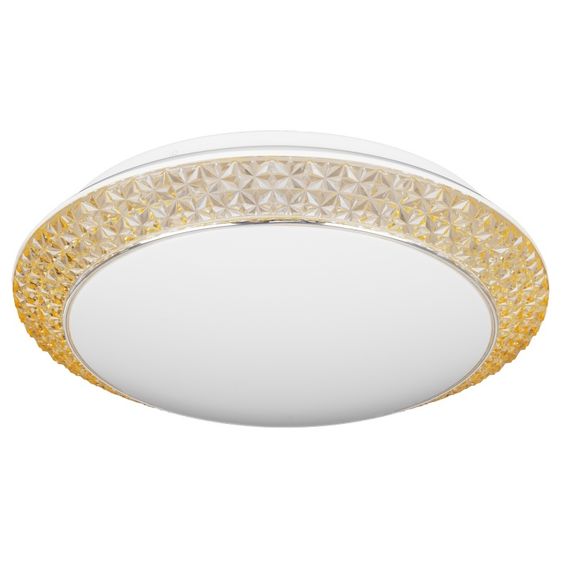 Светильник настенно-потолочный светодиодный накладной W-608/36W WH/G