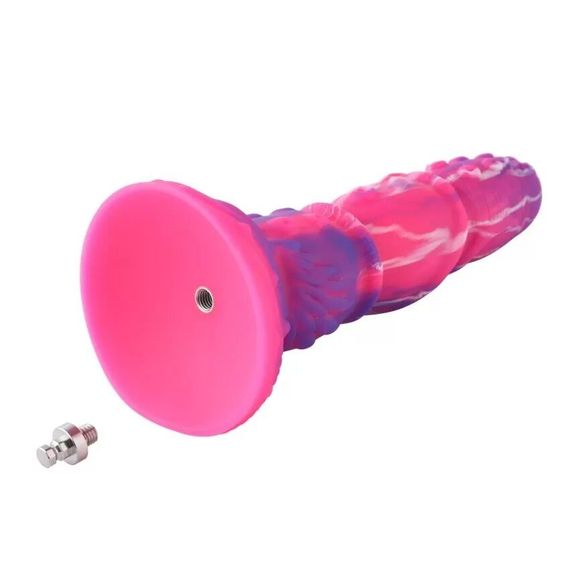 Фалоімітатор для секс-машин Hismith Tentacle Silicone Dildo Monster Series, KlicLok та присоска | Зображення 5