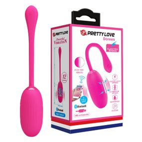 Віброяйце - Pretty Love Doreen Electric Shock Egg Pink (App) sexstyle