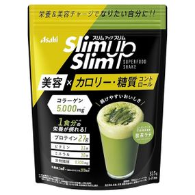 Протеин Asahi Slim Up Diet protein shake 315 g /30 servings/ Matcha
