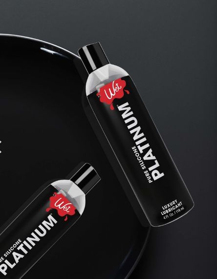 Лубрикант на силіконовій основі WET PLATINUM, 236 мл | Зображення 4