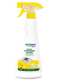 Спрей для видалення вапняного нальоту з лимонною кислотою Heitmann Pure Reine Citronen Saure 500 мл