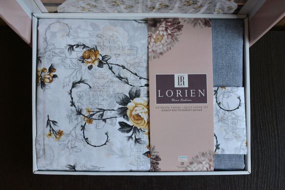 Постільна білизна Lorien Ranforce 200 х 220 см. Rose | Зображення 4