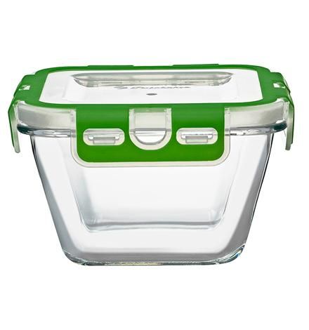 Ємність для зберігання продуктів Storemax 880мл з кришкою защіпкою і силіконовим ущільнювачем