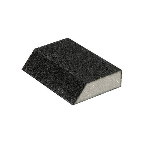 Губка для шліфування трапеція 110*75*54*25 мм, оксид алюмінію К80 INTERTOOL HT-08081