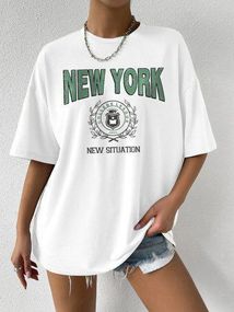 Футболка жіноча з принтом повсякденна XL Білий