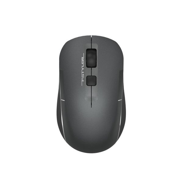 Миша бездротова A4Tech Fstyler FB26CS Air2 (Smoky Grey), колір сірий+чорний