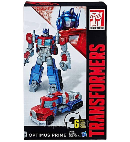Трансформер Оптімус Прайм 28 см Оригінал Transformers Optimus Prime Hasbro Робот перетворюється на машину | Зображення 1